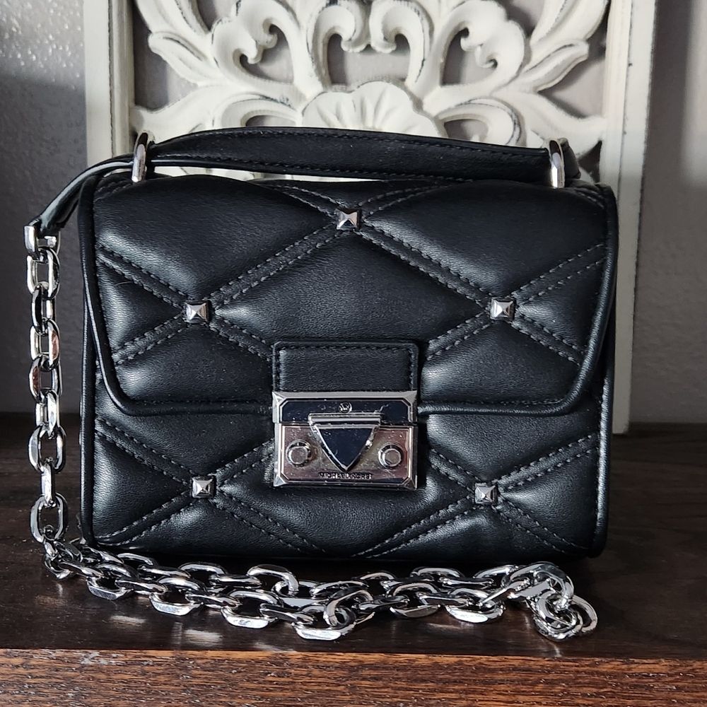 - Michael Kors Serena Studded Crossbody